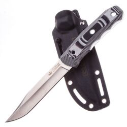 Нож Kizlyar Supreme Enzo сталь AUS-8 Stonewash рукоять G10