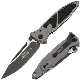 Нож Microtech SOCOM Elite S/E black сталь M390MK рукоять Natural Clear Aluminium (160-1NC)