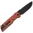 Нож CIVIVI Zygon blackwash сталь Nitro-V рукоять Orange/Black Vortex Micarta (C25035-2)