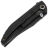 Нож WE Knife Ezinta blackwash сталь M390 рукоять Black Titanium (WE22041-1)
