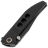 Нож WE Knife Ezinta blackwash сталь M390 рукоять Black Titanium (WE22041-1)