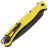 Нож Daggerr Vendetta DL blackwash сталь 8Cr14MoV рукоять Yellow FRN