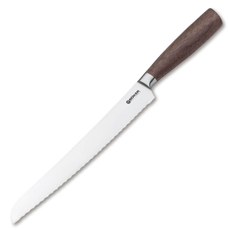 Нож кухонный Boker Core Bread Knife сталь X50CrMoV15 рукоять орех (130750)