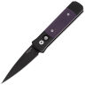 Нож Pro-Tech Godson DLC сталь 154CM рукоять Black Aluminium/Purple G10 (715-Purple)