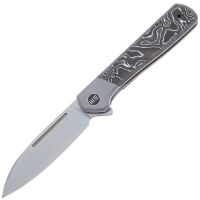 Нож WE Knife Soothsayer сталь CPM-20CV рукоять Gray Ti/Aluminium Foil CF (WE20050-3)