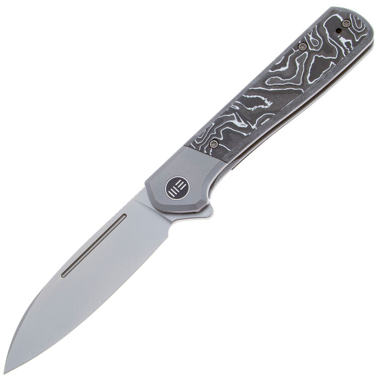 Нож WE Knife Soothsayer сталь CPM-20CV рукоять Gray Ti/Aluminium Foil CF (WE20050-3)