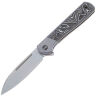 Нож WE Knife Soothsayer сталь CPM-20CV рукоять Gray Ti/Aluminium Foil CF (WE20050-3)