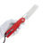 Нож SHOOZIZ XUN119A сталь D2 рукоять Red G10