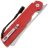 Нож SHOOZIZ XUN119A сталь D2 рукоять Red G10