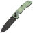 Нож Tenable Kryo blackwash сталь 14C28N рукоять Jade G10