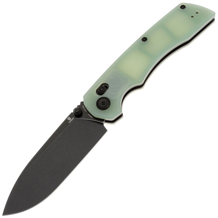 Нож Tenable Kryo blackwash сталь 14C28N рукоять Jade G10