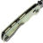 Нож Tenable Kryo blackwash сталь 14C28N рукоять Jade G10