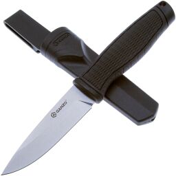 Нож Ganzo G806 cталь 8CR14 рукоять PP/TPR ((Black))