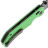 Нож Tenable Eaglestrike blackwash сталь NItro-V рукоять Green Aluminium