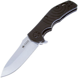 Нож Kizlyar Supreme Bloke-X сталь N690 Stonewash рукоять Black G10