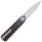Нож WE Knife Eidolon stonewash сталь CPM-20CV рукоять Black G10 (WE19074A-B)