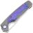 Нож Kizer Ara satin сталь S45VN рукоять Titanium/Purple Snowflake Titanium