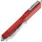 Нож Microtech Ultratech Warhound Stonewash сталь M390 рукоять Red Aluminium (119W-10RDS)