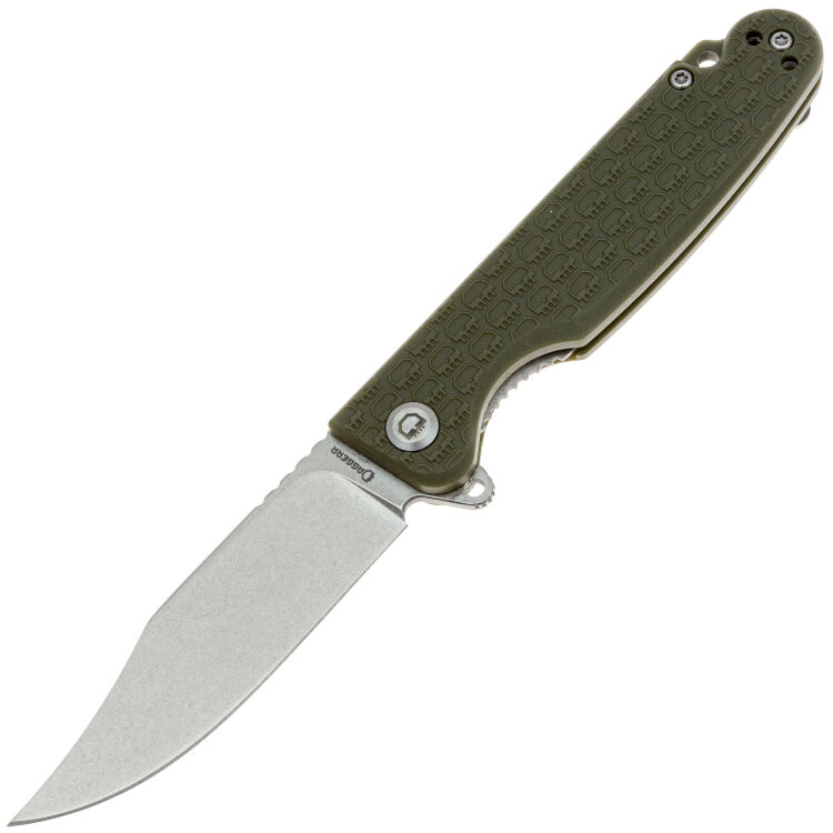 Нож Daggerr Leprechaun DL stonewash сталь 8Cr14MoV рукоять Olive FRN
