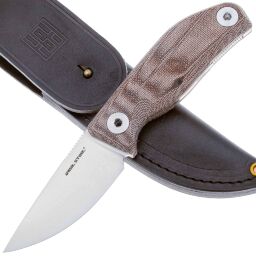 Нож Real Steel CVX80 сталь N690 рукоять Red Micarta (3564)