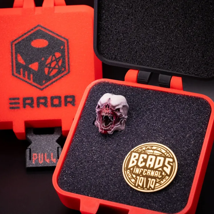 Бусина темлячная Error Beads Infernal Рыцарь Ада Limited Edition