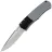 Нож Pro-Tech Whiskers Magic stonewash сталь 154CM рукоять Black/Grey Aluminium (BR-1.3 LTD-Grey)