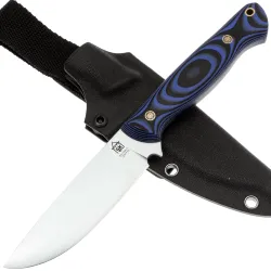 Нож Град Горький Шарк сталь Elmax рукоять Black/Blue G10
