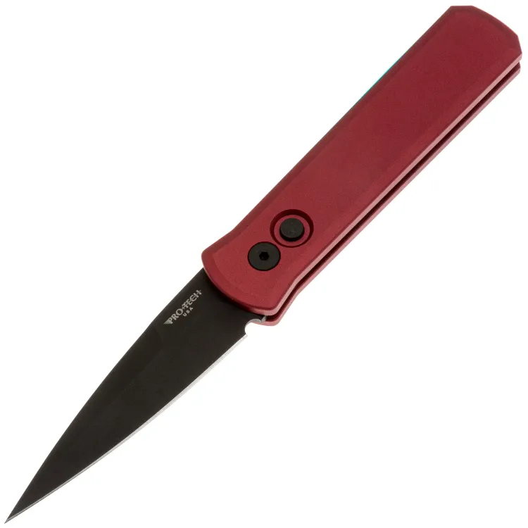 Нож Pro-Tech Godson DLC сталь 154CM рукоять Red Aluminium (721-Red)