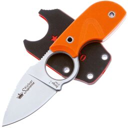 Нож Kizlyar Supreme Amigo Z сталь D2 Satin рукоять Orange G10