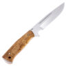 Нож Леший ЦМ сталь 95Х18 рукоять карельская береза (АиР Златоуст)