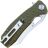 Нож Honey Badger Wharncleaver S сталь D2 рукоять Green FRN