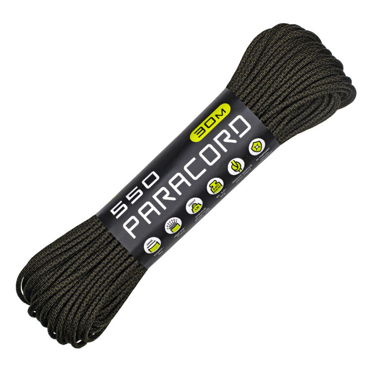 Паракорд CORD 550 Black snake 30м