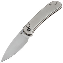 Нож WE Knife Qubit beadblast сталь CPM-20CV рукоять Gray Ti (WE22030F-2)