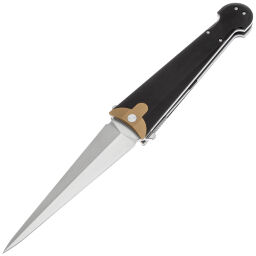 Нож Daggerr Cinquedea satin сталь VG-10 рукоять Black Aluminium