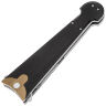 Нож Daggerr Cinquedea satin сталь VG-10 рукоять Black Aluminium