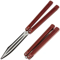 Нож CIVIVI Dracolisk blackwash сталь 9Cr18MoV рукоять Burgundy Aluminum (C25028-3)