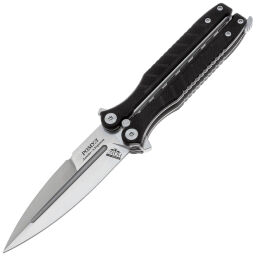 Нож-бабочка НОКС Ромул сталь AUS-8 рукоять Black G10 (205-180401)