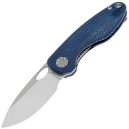 Нож Vosteed Acorn satin сталь 14C28N рукоять Blue Micarta