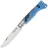Нож Opinel №7 Outdoor Junior сталь 12C27 рукоять Blue GRN (001898)