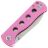 Нож QSP Canary Folder stonewash сталь 14C28N рукоять Pink G10 (QS150-H1)