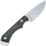 Нож QSP Workaholic-SK03 Satin сталь N690 рукоять Green Micarta (QS124-D)