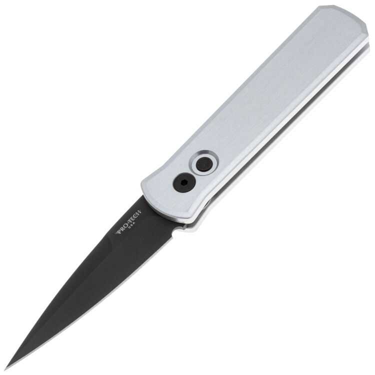 Нож Pro-Tech Godson DLC сталь 154CM рукоять Clear Aluminium (721-SILVER)