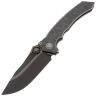 Нож Maxace Sandstorm DLC сталь M390 рукоять Integral Textured Black Titanium