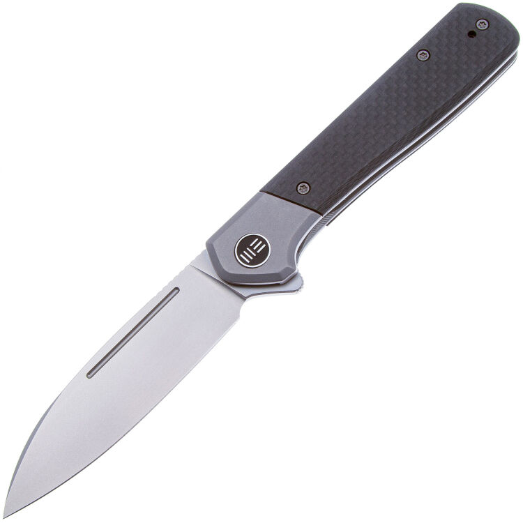 Нож WE Knife Soothsayer сталь CPM-20CV рукоять Gray Ti/Twill CF (WE20050-1)