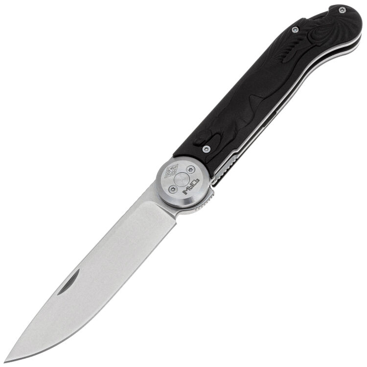 Нож Перемен Мысь stonewash 8Cr14MoV рукоять Black FRN