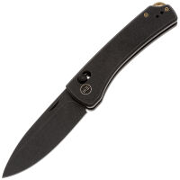 Нож WE Knife Nightblade blackwash сталь CPM-20CV рукоять Black Titanium (WE22046-1)