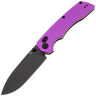 Нож Tenable Kryo blackwash сталь 14C28N рукоять Purple Aluminum