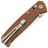 Нож SRM Medal stonewash сталь 10Cr15CoMoV рукоять Micarta (255L-MN)