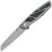 Нож Kansept Cru сталь Damascus рукоять Gray Titanium/Artic Storm FatCarbon