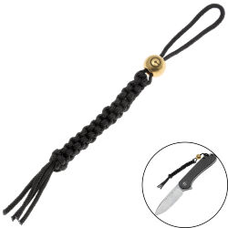 Темляк CIVIVI Sphere V2 Black/Brass logo bead (CA-08M V2)